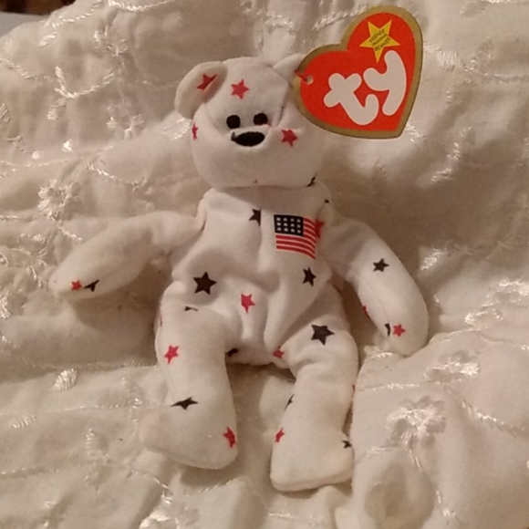 TY "Glory the Bear", beanie bear - Picture 1 of 2